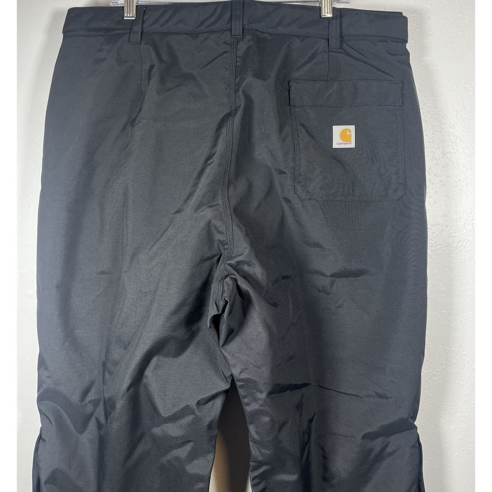 NWT CARHARTT Sz XL Short Storm Defender Loose Waterproof Heavyweight Pants Black - Picture 9 of 15